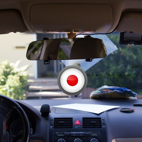Autokamera - Den Inneraum eines Autos überwachen